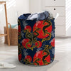 Janpanese Dragon Print Laundry Basket-grizzshop