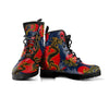 Janpanese Dragon Print Men's Boots-grizzshop