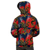 Janpanese Dragon Print Men's Hoodie-grizzshop