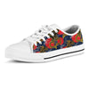 Janpanese Dragon Print Men's Low Top Shoes-grizzshop