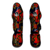 Janpanese Dragon Print Muay Thai Shin Guard-grizzshop