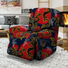 Janpanese Dragon Print Recliner Cover-grizzshop