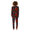 Janpanese Dragon Print Women's Pajamas-grizzshop