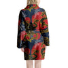 Janpanese Dragon Print Women's Robe-grizzshop