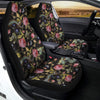 Janpanese Floral Dragon Print Car Seat Covers-grizzshop