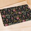 Janpanese Floral Dragon Print Door Mat-grizzshop