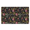 Janpanese Floral Dragon Print Door Mat-grizzshop