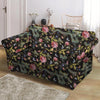 Janpanese Floral Dragon Print Loveseat Cover-grizzshop