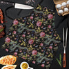 Janpanese Floral Dragon Print Men's Apron-grizzshop