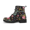 Janpanese Floral Dragon Print Men's Boots-grizzshop