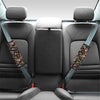 Janpanese Floral Dragon Print Seat Belt Cover-grizzshop