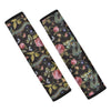 Janpanese Floral Dragon Print Seat Belt Cover-grizzshop