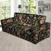 Janpanese Floral Dragon Print Sofa Cover-grizzshop