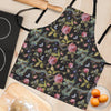 Janpanese Floral Dragon Print Women's Apron-grizzshop