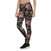 Janpanese Floral Dragon Print Women's Leggings-grizzshop