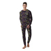 Japanese Dragons And Cat Tattoo Print Pattern Men's Pajamas-grizzshop