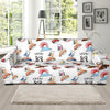 Japanese Sushi Kawaii Pattern Print Sofa Covers-grizzshop