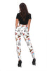 Japanese Sushi Kawaii Print Pattern Women Leggings-grizzshop