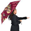 Japanese Tokyo Pattern Print Automatic Foldable Umbrella-grizzshop