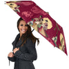 Japanese Tokyo Pattern Print Automatic Foldable Umbrella-grizzshop