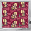 Japanese Tokyo Pattern Print Bathroom Shower Curtain-grizzshop