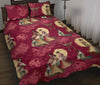 Japanese Tokyo Pattern Print Bed Set Quilt-grizzshop