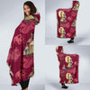 Japanese Tokyo Pattern Print Hooded Blanket-grizzshop