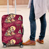 Japanese Tokyo Pattern Print Luggage Cover Protector-grizzshop