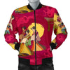 Japanese Tokyo Pattern Print Men's Bomber Jacket-grizzshop