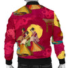 Japanese Tokyo Pattern Print Men's Bomber Jacket-grizzshop