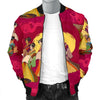 Japanese Tokyo Pattern Print Men's Bomber Jacket-grizzshop