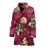 Japanese Tokyo Pattern Print Women Long Robe-grizzshop