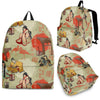 Japanese Tokyo Print Pattern Backpack-grizzshop