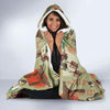 Japanese Tokyo Print Pattern Hooded Blanket-grizzshop