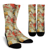 Japanese Tokyo Print Pattern Unisex Crew Socks-grizzshop