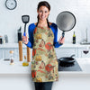 Japanese Tokyo Print Pattern Women's Apron-grizzshop