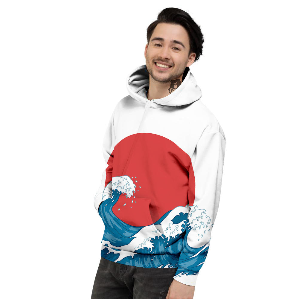 Japanese shop waves hoodie
