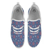 Jeans Star Denim Print Pattern White Athletic Shoes-grizzshop