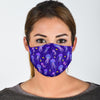 Jellyfish Cartoon Print Pattern Face Mask-grizzshop