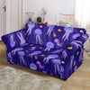 Jellyfish Cartoon Print Pattern Loveseat Cover-grizzshop