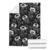 Jellyfish Pattern Print Blanket-grizzshop