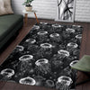 Jellyfish Pattern Print Floor Mat-grizzshop