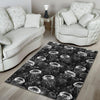 Jellyfish Pattern Print Floor Mat-grizzshop