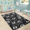 Jellyfish Pattern Print Floor Mat-grizzshop