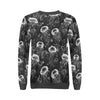 Jellyfish Pattern Print Women's Sweatshirt-grizzshop