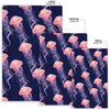 Jellyfish Print Pattern Floor Mat-grizzshop