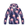 Jellyfish Print Pattern Men Pullover Hoodie-grizzshop