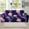 Jellyfish Print Pattern Sofa Covers-grizzshop