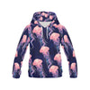 Load image into Gallery viewer, Jellyfish Print Pattern Women Pullover Hoodie-grizzshop