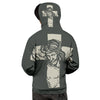 Jesus Christ Crucifixion Print Men's Hoodie-grizzshop